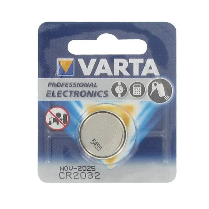 Blister pile bouton VARTA CR2032 Commander Maintenant