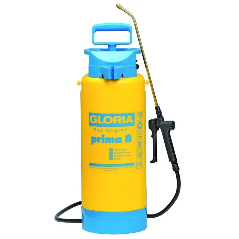 Usine Directe Pulvérisateur à main D‘une capacité de 8 litres pour une pression de 3 bars GLORIA XGL99