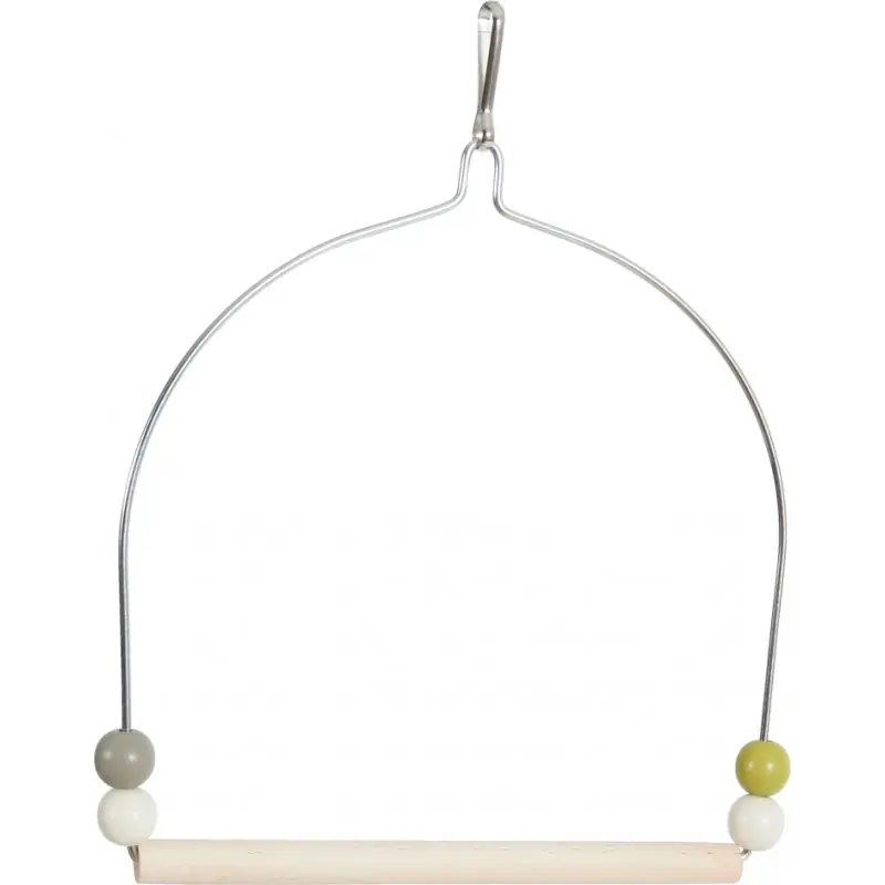 Top Vente BALANCOIRE BOIS CADRE FER POUR OISEAUX – ZOLUX