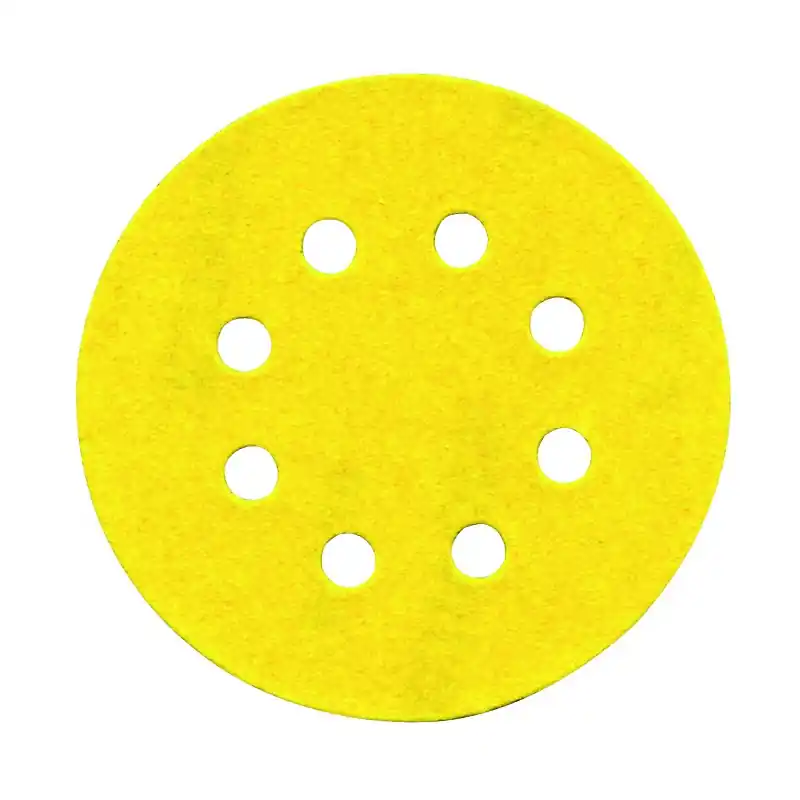 DISQUE AUTO AGRIPPANT Ø125MM PERFORATION 8 TROUS GR40 – TIVOLY Promotion