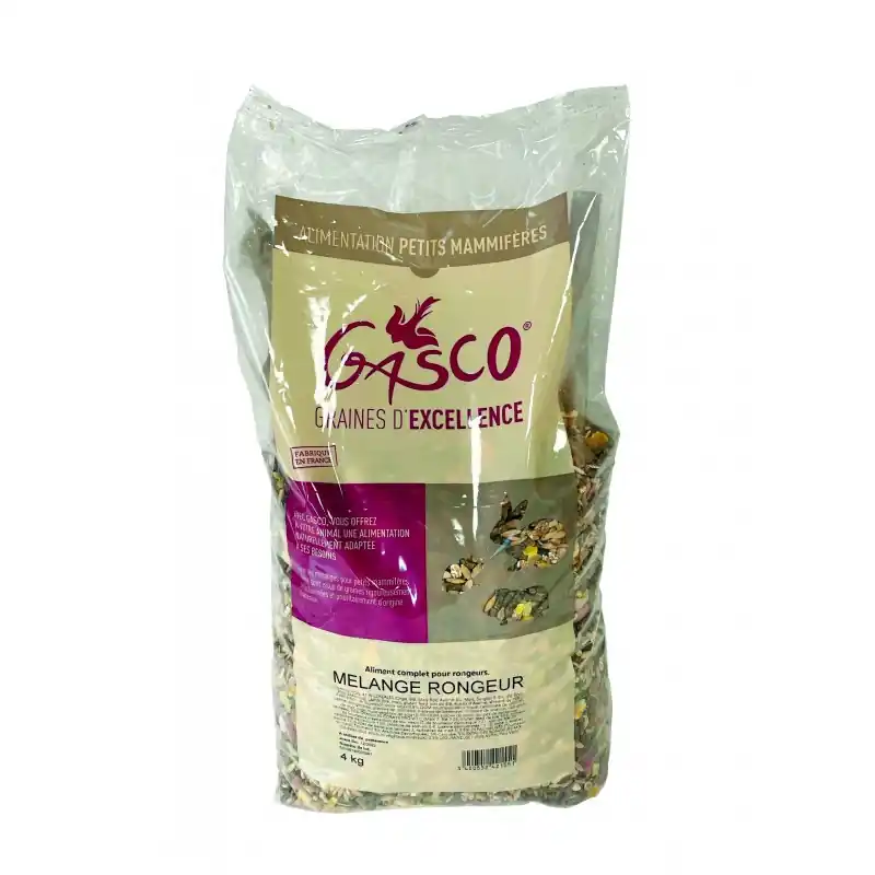 Nouveauté MÉLANGE RONGEURS 4KG – GASCO