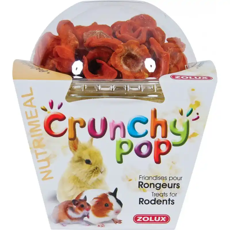 CRUNCHY POP CAROTTE 43 G – ZOLUX Vente Directe