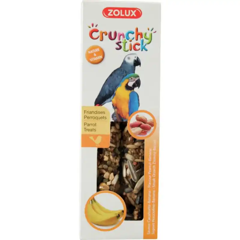 CRUNCHY STICK PERRO CACAHUETES / BANANE 115GR – ZOLUX Offre Limitée