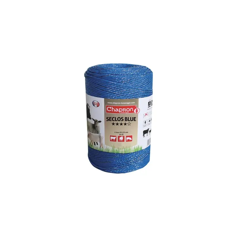 FIL DE CLOTURE BLEU 1000M – SECLOS – CHAPRON Seulement Aujourd&rsquo;hui