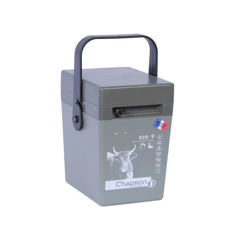 ELECTRIFICATEUR PAR PILE 9 V ET ACCU 12 V – ECO 9 – CHAPRON Achat Immédiat