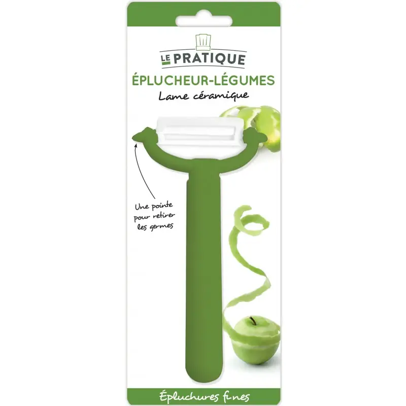 ÉPLUCHEUR RASE-LÉGUMES LAME CÉRAMIQUE – LE PRATIQUE Affaire À Saisir