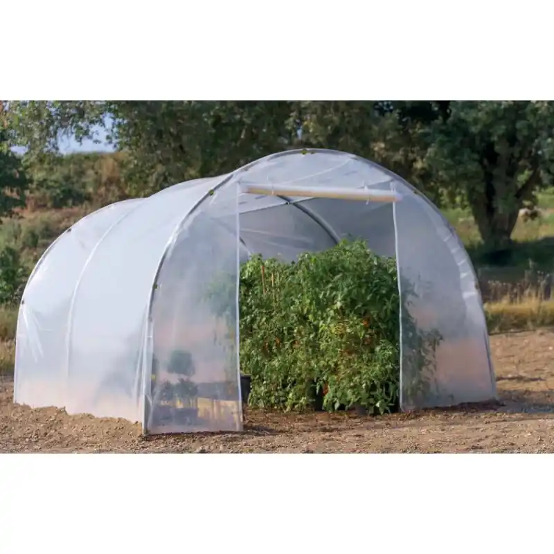 SERRE JARDIN 3x3M MODELE 9m² / 1 PORTE ZIPPEE – RICHEL Nouvel Arrivage