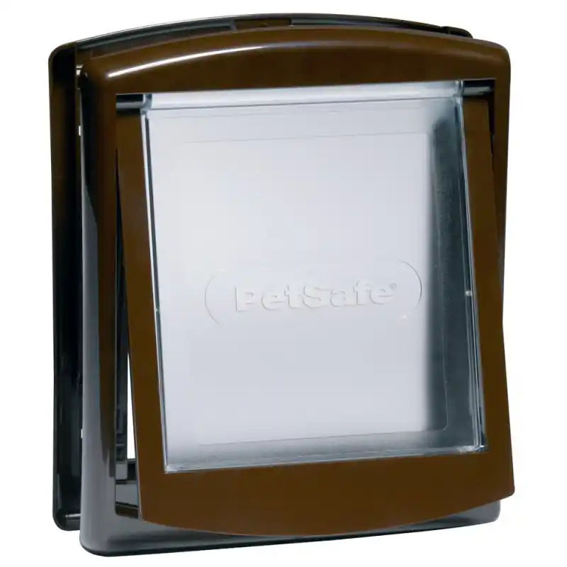 Promotion CHATIÈRE STAYWELL MARRON 15.5×18.5CM 2 POSITIONS – PETSAFE