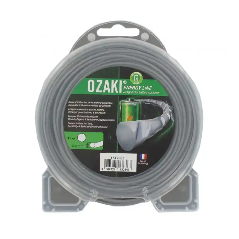 Nouvel Arrivage FIL NYLON ROND 2,4MM 1512003