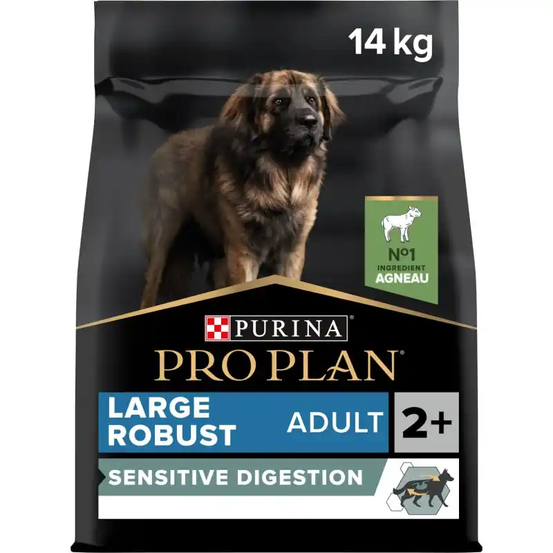 Must-Have CROQUETTES CHIEN PRO PLAN LARGE ADULT ROBUST SENSITIVE DIGESTION RICHE EN AGNEAU 14 KG