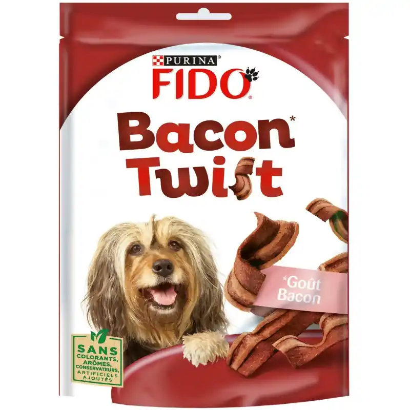 Expédié Aujourd&rsquo;hui FRIANDISE FIDO BACON TWIST – 120 G