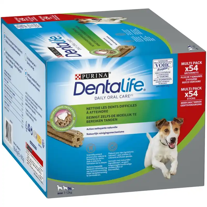 PURINA DENTALIFE MINI – MULTIPACK – POUR CHIENS DE PETITE TAILLE – 882G Réduction