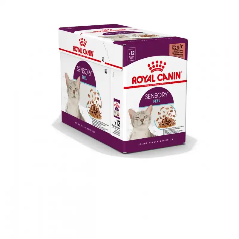 ALIMENT HUMIDE CHAT SENSORY FEEL SAUCE 12X85G ROYAL CANIN Marque