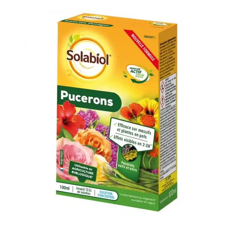 ANTI-PUCERONS CONCENTRÉ 100ML – SOLABIOL Meilleure Vente