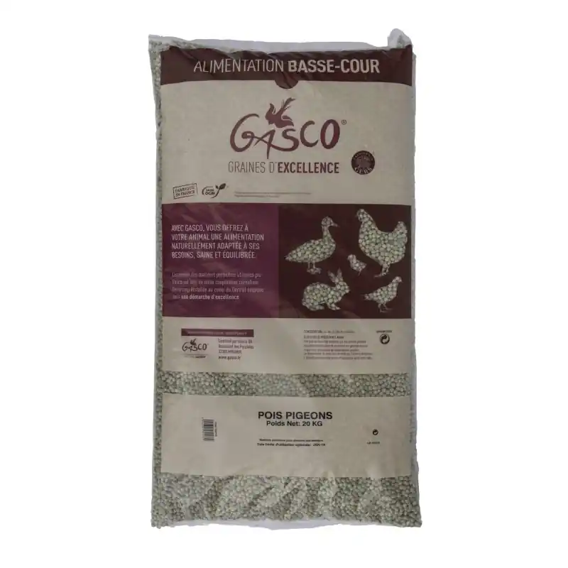POIS PIGEONS 20KG – GASCO Dernier Modèle