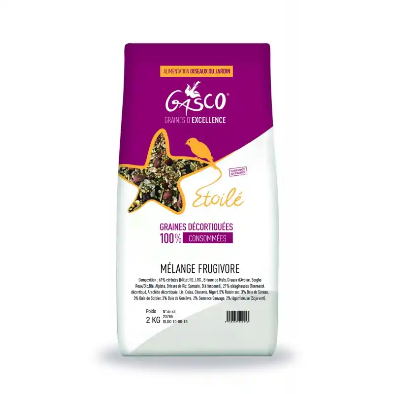 MELANGE FRUGIVORE 2KG – GASCO Pas Cher