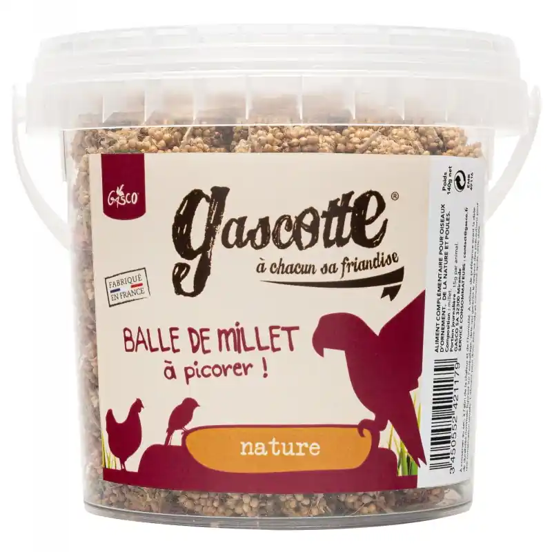 Commander Vite BALLE DE MILLET 140GR – GASCO
