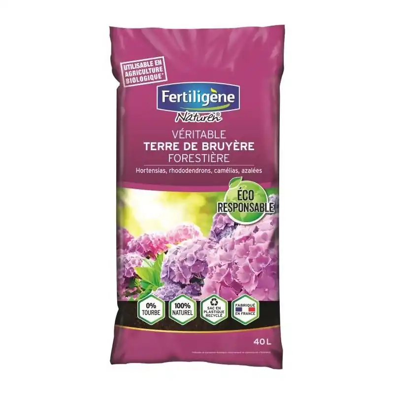 TERRE DE BRUYERE VERITABLE FORESTIERE 40L – FETILIGÈNE Vente Directe