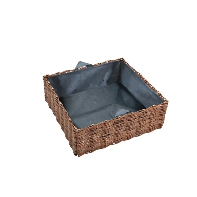 Expédition Rapide CARRÉ POTAGER OSIER 80X80X20CM – JANY