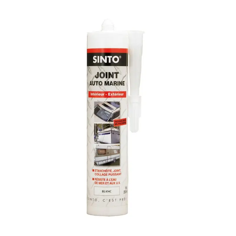 Quantité Limitée JOINT MASTIC AUTOMARINE 290ML BLANC – SINTO