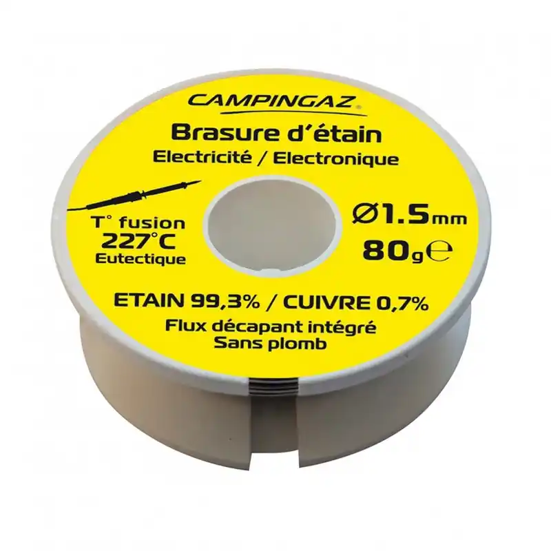 ETAIN 99,3% CU0,7% D1.5 80G – CAMPINGAZ Nouveauté
