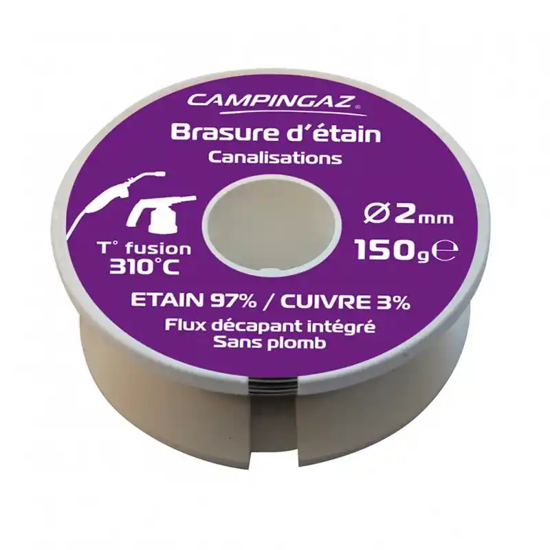 Prix Cassé ETAIN 97% CU3% D2 150G – CAMPINGAZ