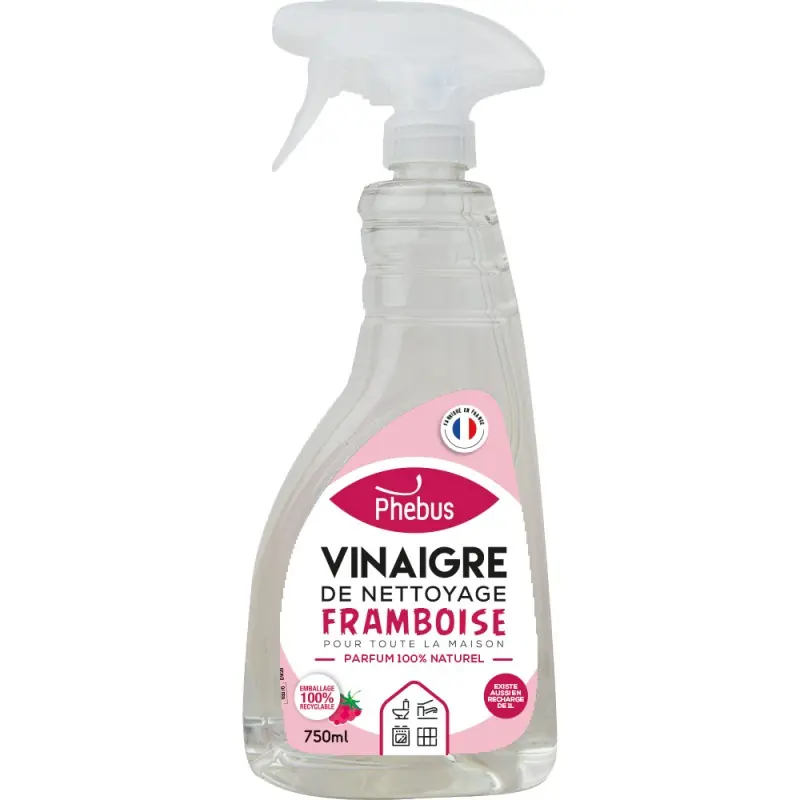 VINAIGRE DE NETTOYAGE FRAMBOISE 9.5° 750ML – PHEBUS Promotion Saisonnière