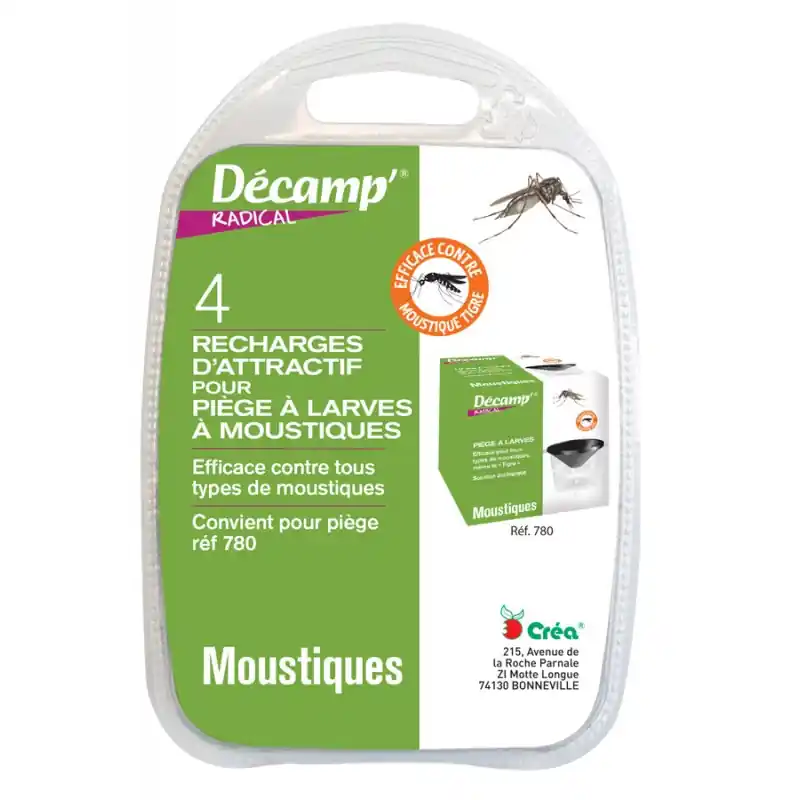 ATTRACTIF POUR PIEGE A LARVES MOUSTIQUES – DECAMP‘ Prix Bas