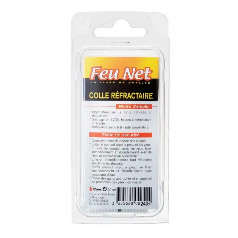 Commander Vite COLLE RÉFRACTAIRE 20ML – FEU NET