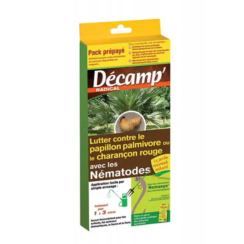 Promotion NEMATODES PAPILLONS PALMIERS PACK PRÉPAYÉ – DECAMP‘