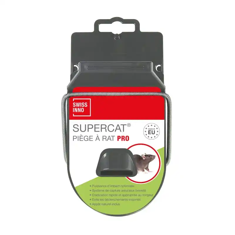 PIÈGE À RATS SUPERCAT PRO - SWISSINNO Produit De Marque