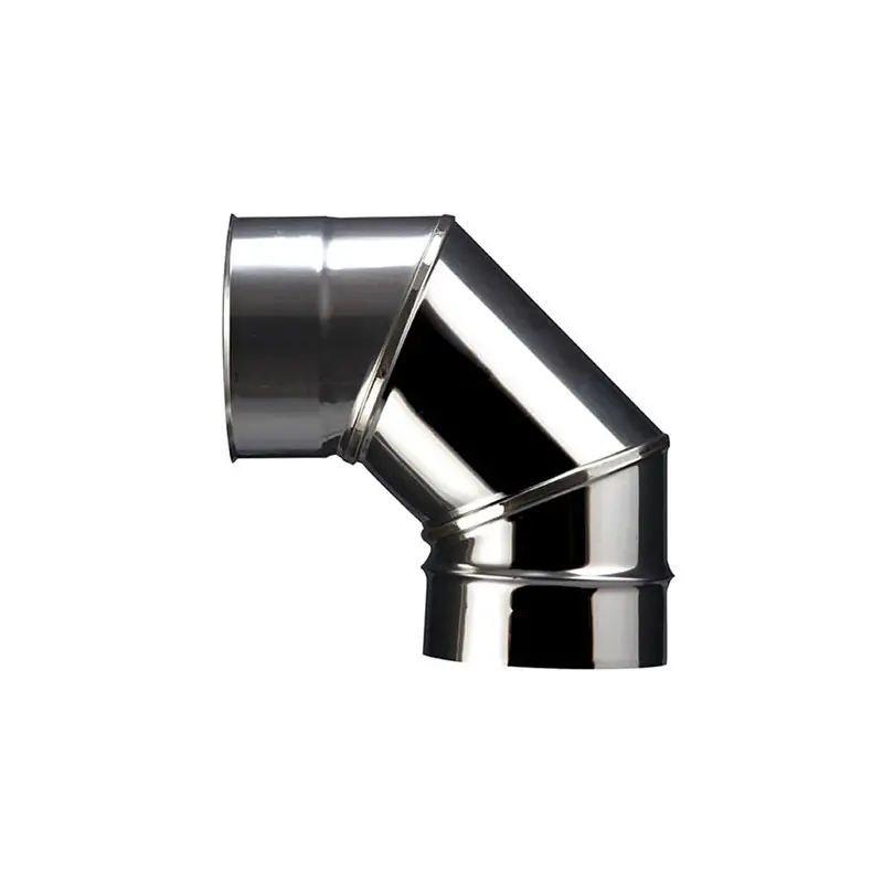 Prix Bas COUDE INOX FACETTE SOUDÉE 90° Ø150MM