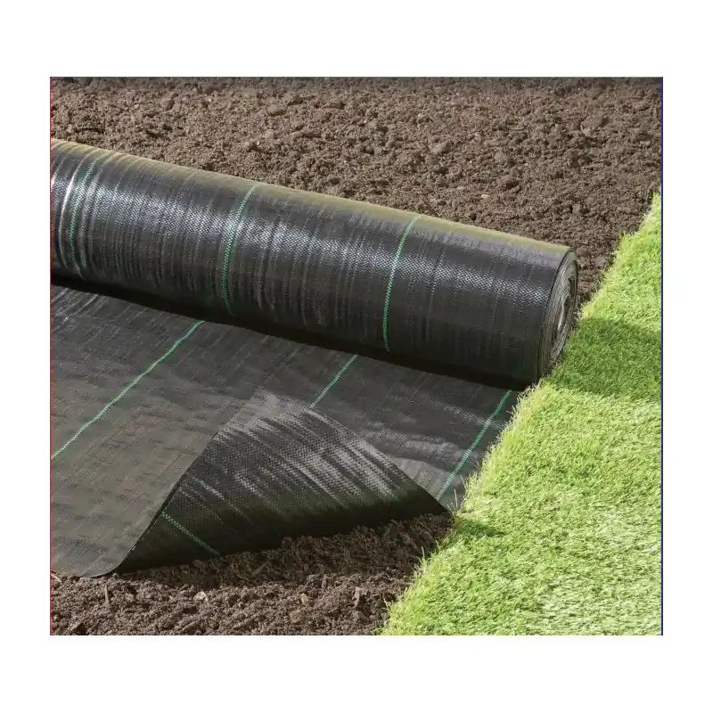 Authentique TOILE DE PAILLAGE 1.05X10M NOIR/VERT – MACXI JARDIN