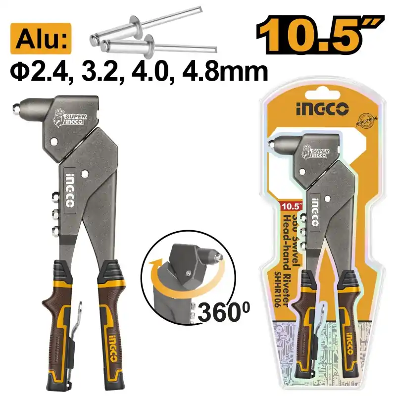 Promotion Saisonnière PINCE À RIVETER 360° – INGCO