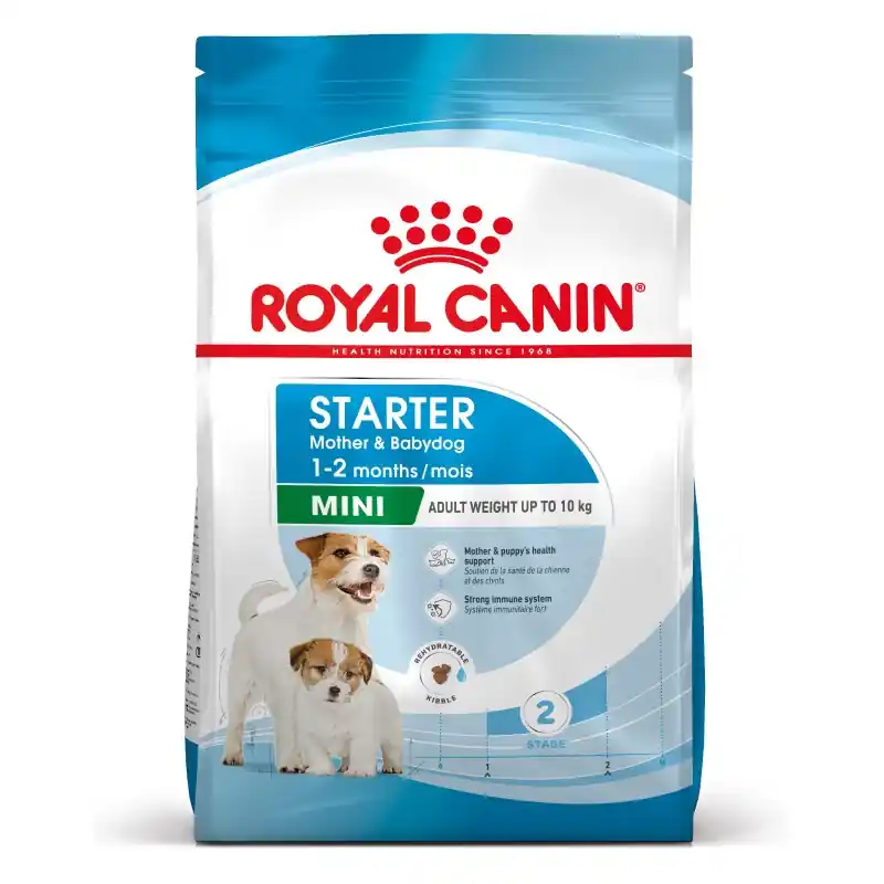 CROQUETTES CHIEN MINI STARTER MOTHER & BABYDOG 4KG – ROYAL CANIN Meilleur Prix