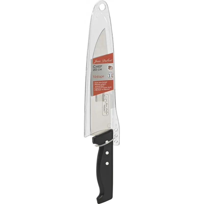 COUTEAU CHEF - 20 CM - GAMME VINTAGE - JEAN DUBOST Authentique