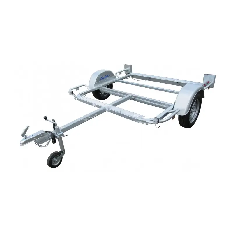 Dernier Modèle REMORQUE PORTE MOTO GRAND CHASSIS 178X167CM - LIDER
