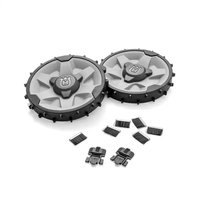 KIT ROUES TERRAINS ACCIDENTÉS POUR 305 405X & 415X – HUSQVARNA Achat Immédiat
