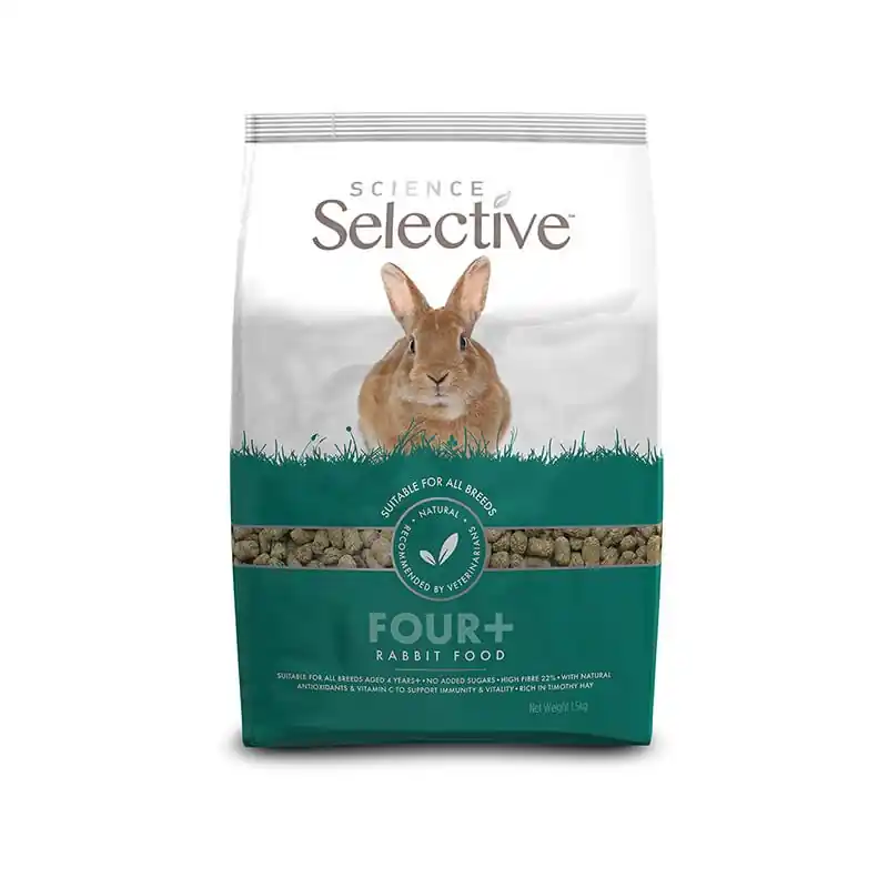 ALIMENT LAPINS +4 ANS 1.5KG – SELECTIVE Commander Maintenant