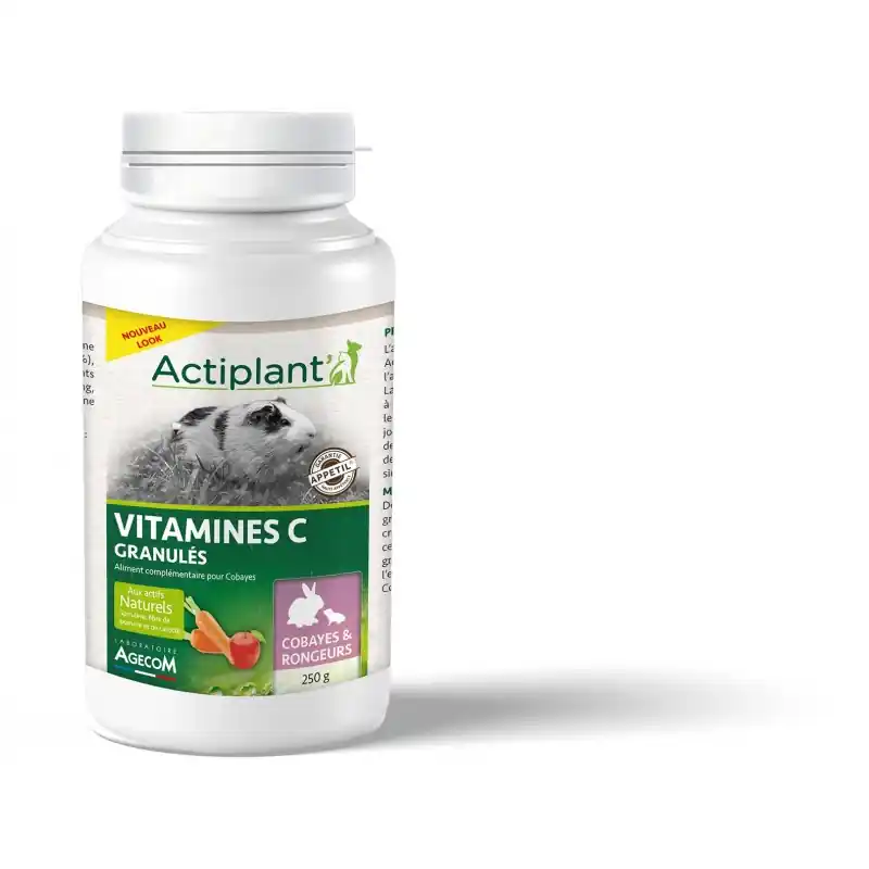 GRANULÉS VITAMINE C 100G – ACTIPLANT Nouvelle Collection