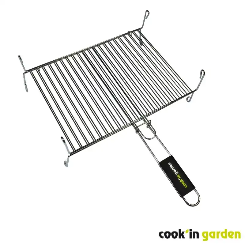 GRILLE DOUBLE A PIEDS 40X30CM - COOK‘IN GARDEN Achat Immédiat