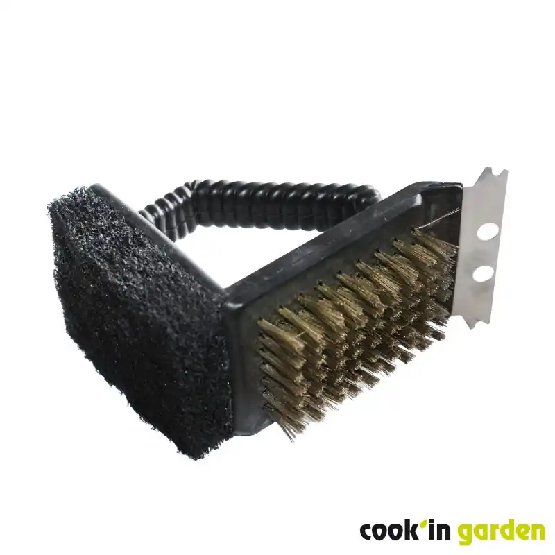 Bon Plan BROSSE 3 EN 1 BARBECUE ET PLANCHA – COOK‘IN GARDEN