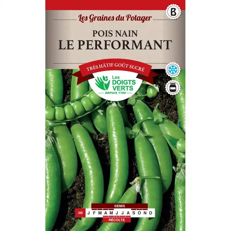Petit Prix POIS NAIN LE PERFORMANT 50G – LES DOIGTS VERTS