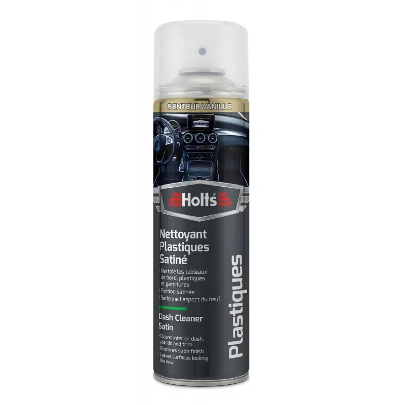 NETTOYANT PLASTIQUE SATINÉ VANILLE 500ML – HOLTS Nouveauté