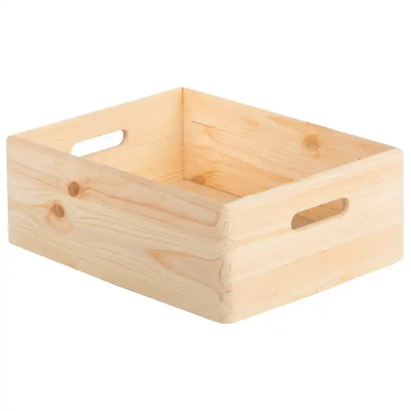 CAISSE EN PIN 40X30X14CM – ASTIGARRAGA Commande En Gros