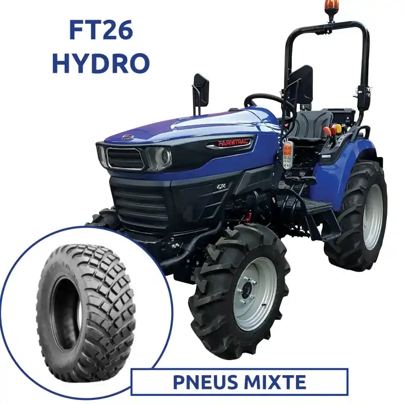 Nouvelle Collection TRACTEUR FARMTRAC ARCEAU FT26 – HST – PNEU MIXTE