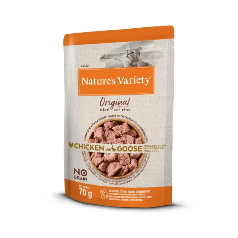 Petit Prix ORIGINAL PÂTÉE POULET ET OIE 70G – NATURE‘S VARIETY