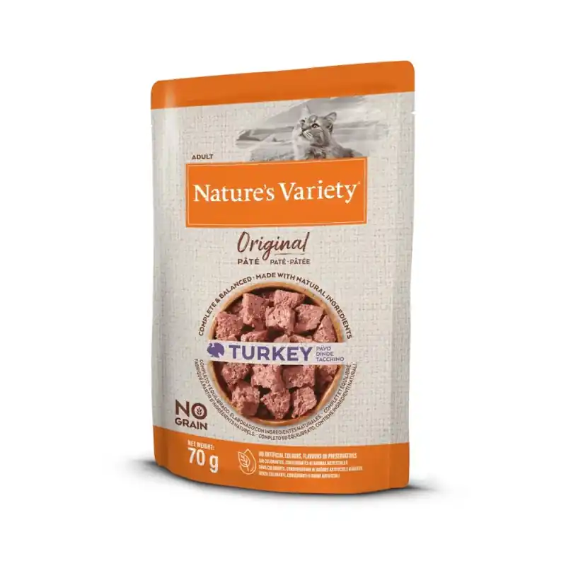 ORIGINAL PÂTÉE DINDE 70G – NATURE‘S VARIETY Bon Marché