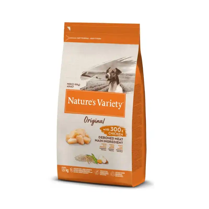 ORIGINAL MINI POULET 1.5KG – NATURE‘S VARIETY Haute Qualité