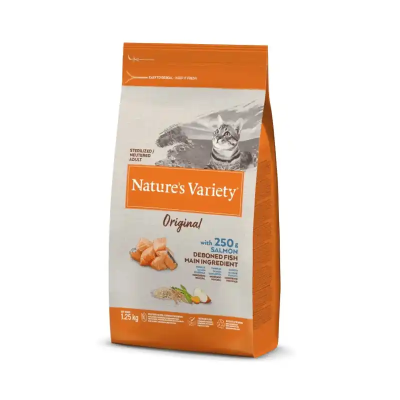ORIGINAL STERILIZED SAUMON 1.25KG – NATURE‘S VARIETY Produit De Marque